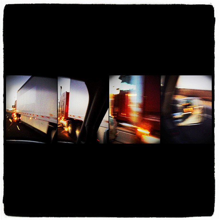 Passing Truck on I-5 #1 Blog iDiarist