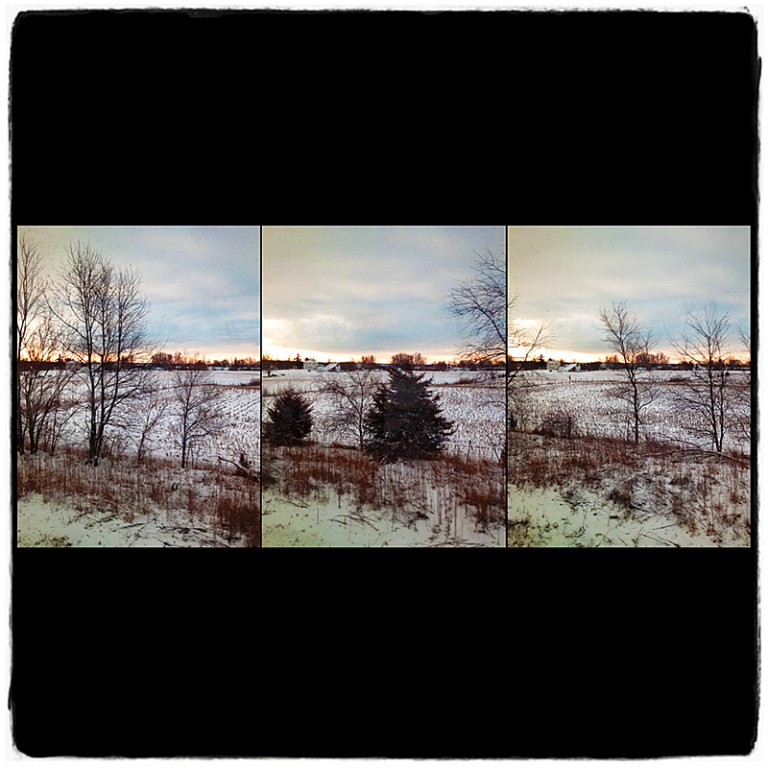 Passing Through Iowa Triptych Blog iDiarist