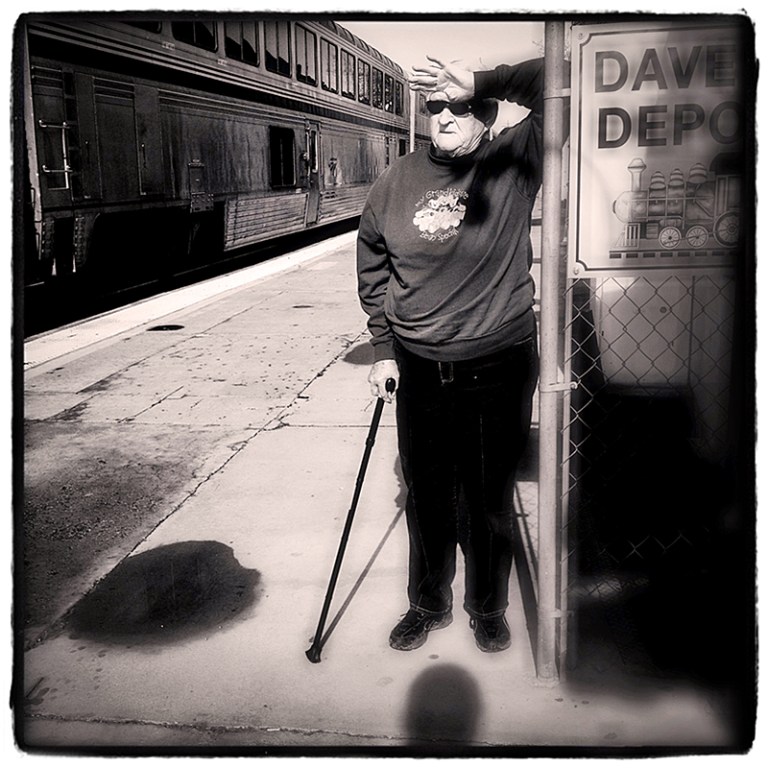 Man at Grand Junction Station Blog iDiarist