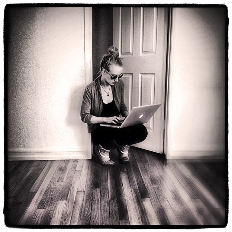 Ali in Doorway Blog iDiarist