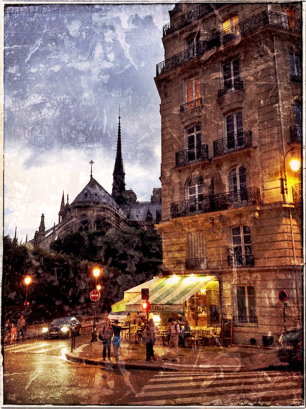 Cafe & Notre Dame Blog iDiarist