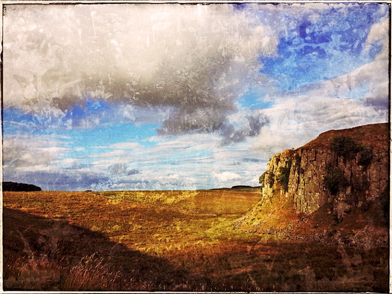 Quarry at Hadrian's Wall Blog iDiarist